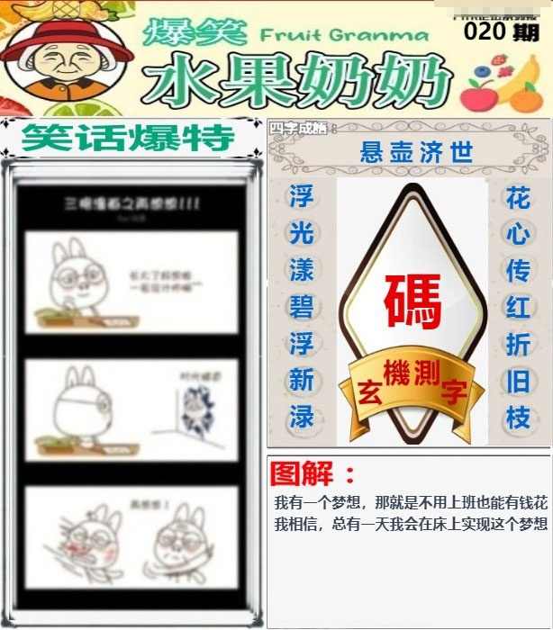 020期爆笑水果奶奶[图]
